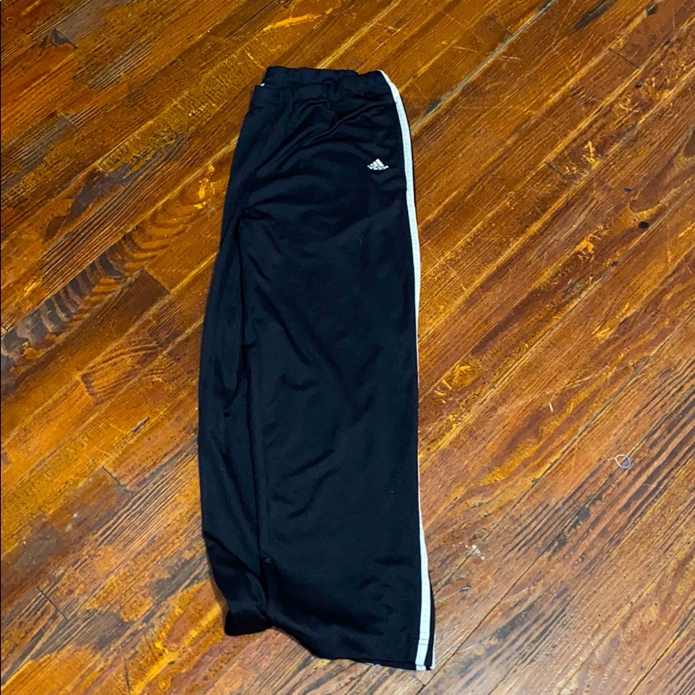Black addidas sweatpants